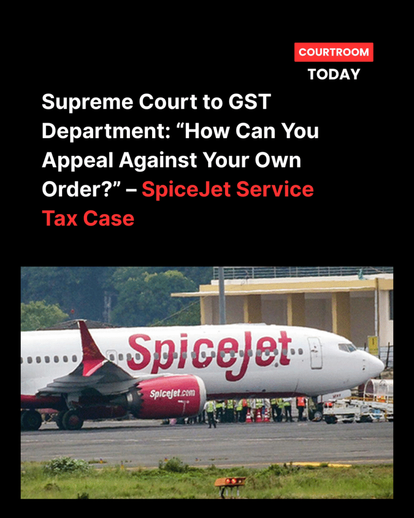 SpiceJet Service Tax Case