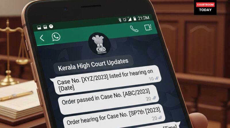 Kerala High Court to Start Sending Case Updates on WhatsApp from October 6