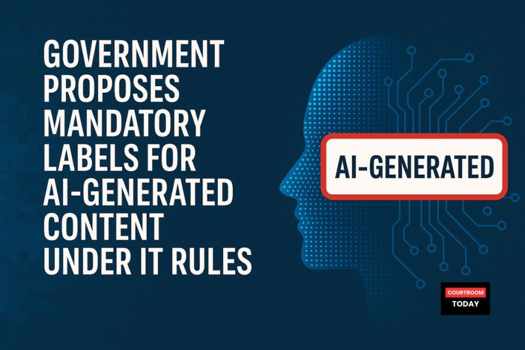 Centre Moves To Mandate Labels On AI Content Deepfakes Under IT Rules Lens