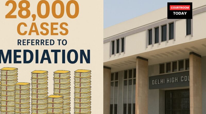 Delhi High Court Refers Over 28,000 Cases to Mediation in Three-Month Drive