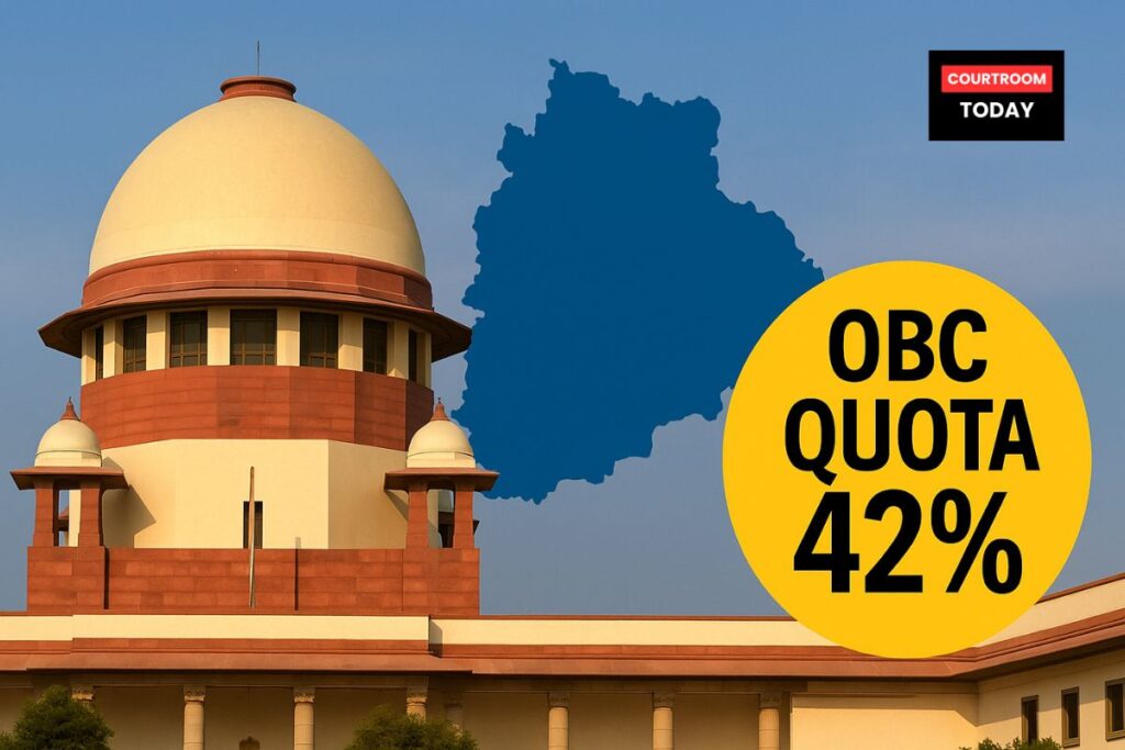 Supreme Court Dismisses Plea Against Telangana’s 42% OBC Quota in Local Bodies