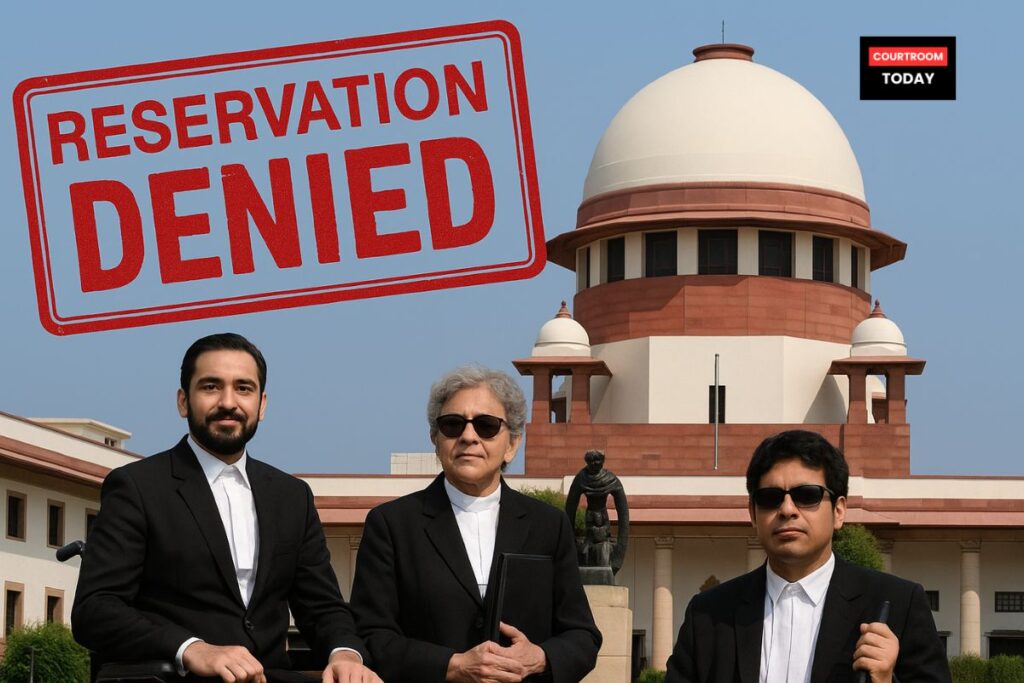 Supreme Court Declines Reservation for Specially Abled Advocates in UP Bar Council