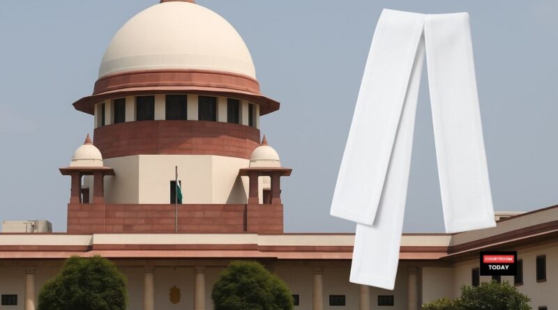 Then Monitor Handkerchiefs Too CJI as SC Dismisses Petition on Recycling Used Lawyer Bands