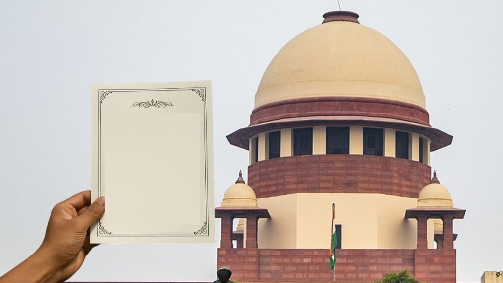 Certificate and supreme court