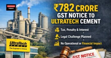 UltraTech Cement faces ₹782 crore GST notice