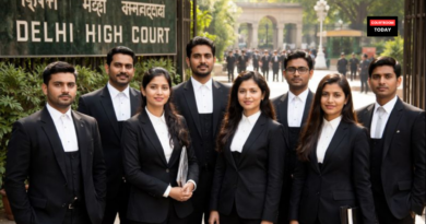 Group of lawyers at Delhi High Court