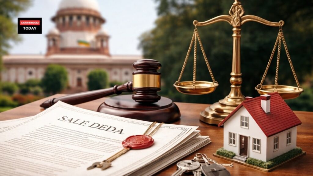 Supreme Court Registered Sale Deeds Cannot Be Declared Sham Without Strong Proof