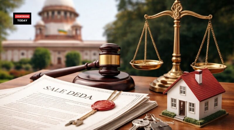 Supreme Court Registered Sale Deeds Cannot Be Declared Sham Without Strong Proof