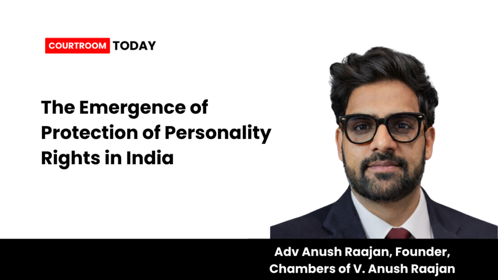 Advocate Anush Raajan, Founder, Chambers of V. Anush Raajan