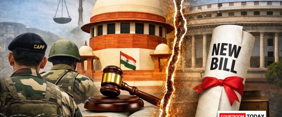 CAPF Officers Supreme Court Victory Faces Challenge from New Government Bill