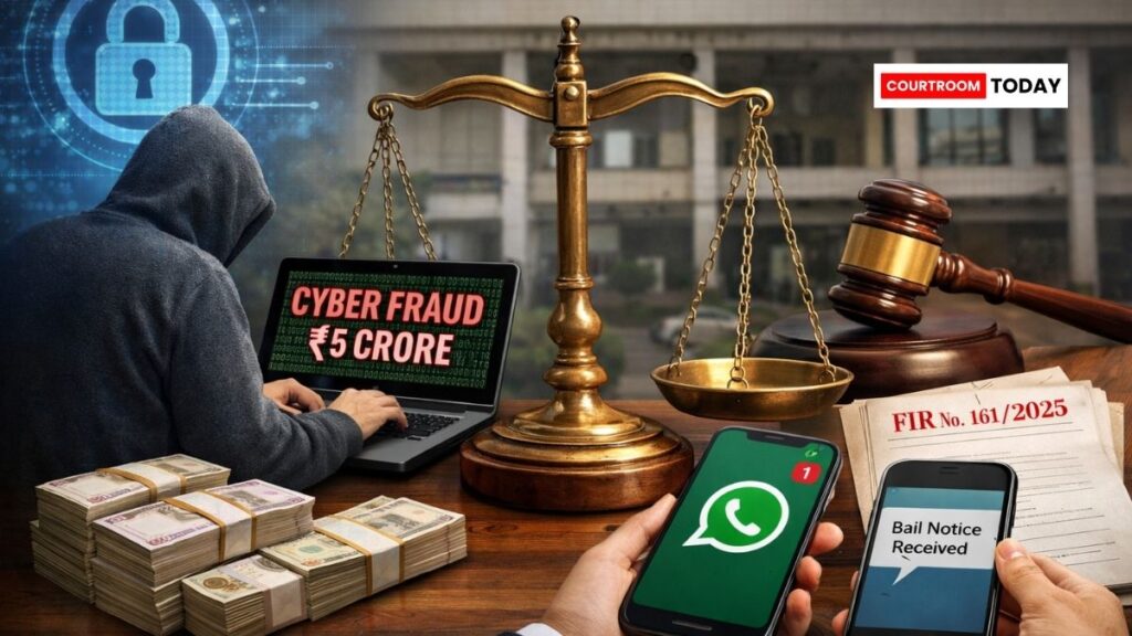 Delhi Court Grants Interim Anticipatory Bail in Rs 5 Crore Cyber Fraud Case; Allows Notice via WhatsApp