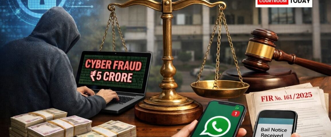 Delhi Court Grants Interim Anticipatory Bail in Rs 5 Crore Cyber Fraud Case; Allows Notice via WhatsApp