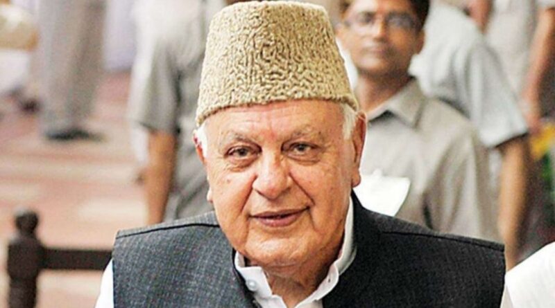 Former JK CM Farooq Abdullah