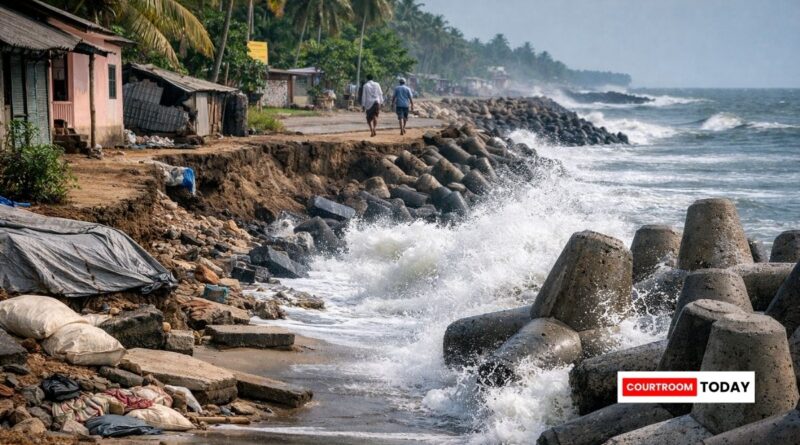 Kerala High Court Hears PIL Seeking Stronger Seawall Along Vypin Coast