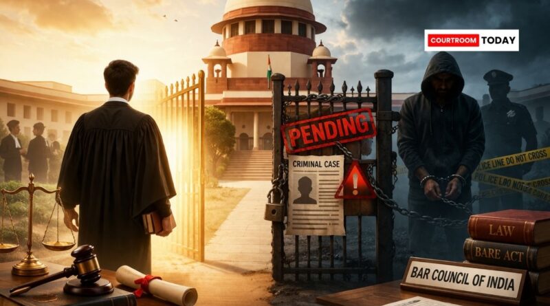 Supreme Court Examines Bar on Enrolment of Law Graduates Facing Criminal Charges