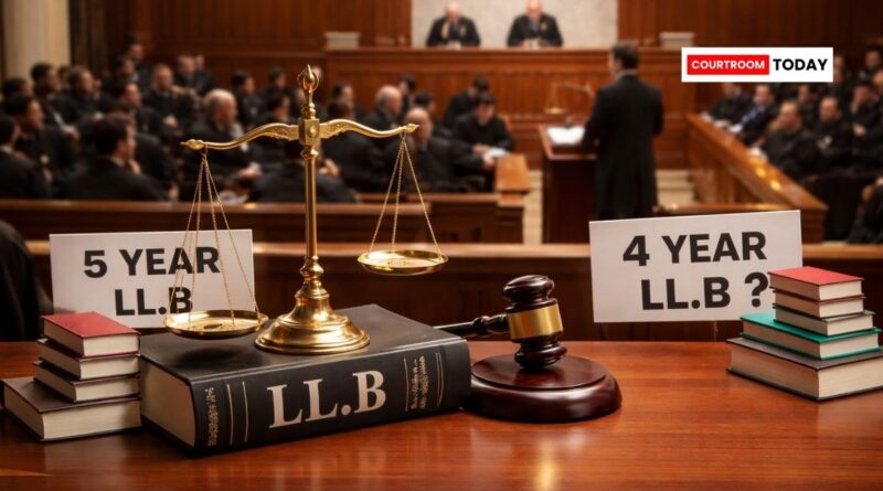 Supreme Court Says It Cannot Impose Views on Plea to Reduce 5 Year LL.B Course to 4 Year Integrated LL.B