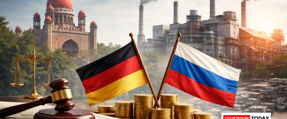 Telangana High Court Freezes Share Transfer in Rs 2840 Crore German Russian Arbitration Dispute