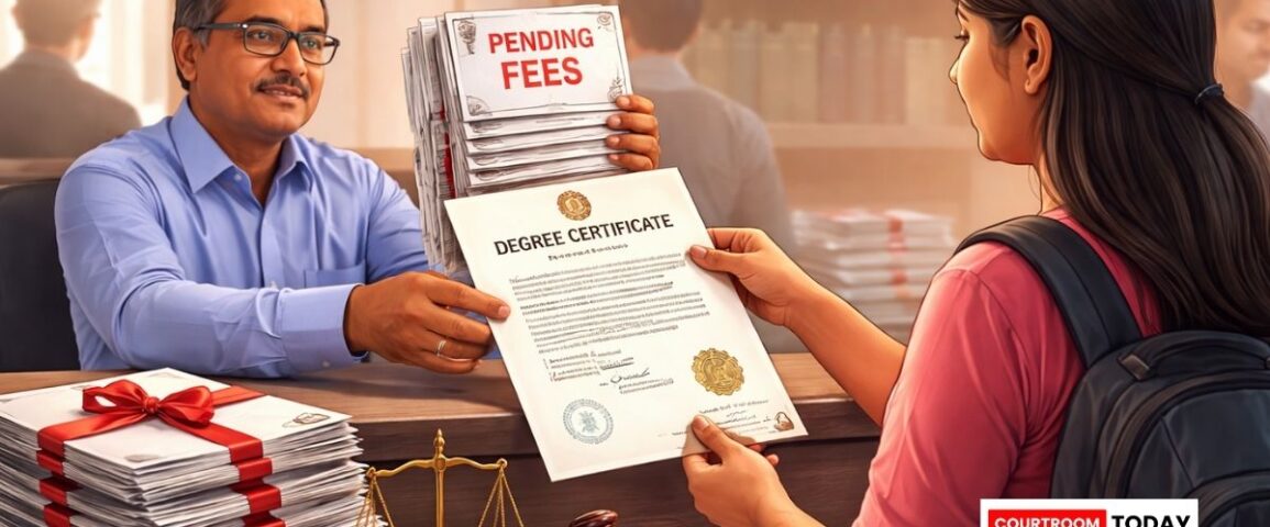 Telangana High Court Colleges Cannot Withhold Student Certificates for Unpaid Fees