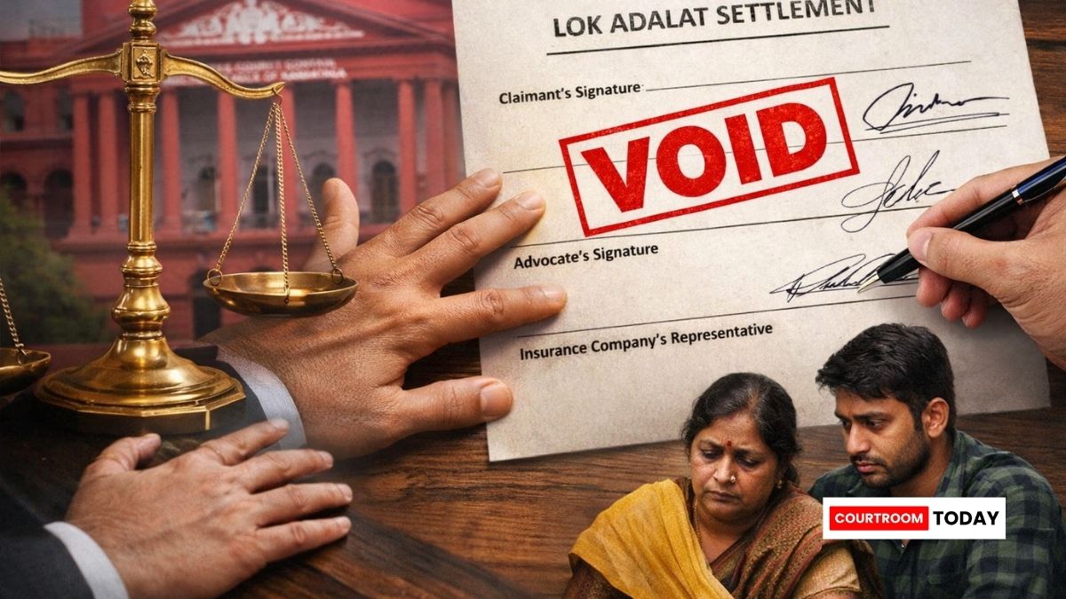 Karnataka HC_ Karnataka HC_ Lok Adalat Award Invalid Without Parties’ Signatures, Parties’ Signatures Necessary