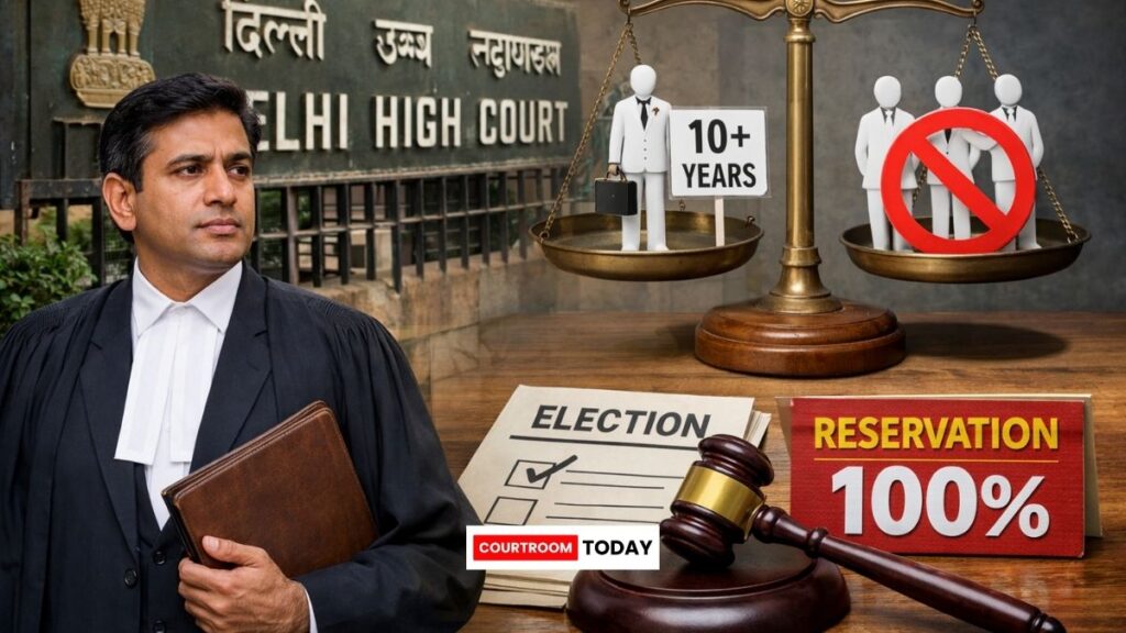 No Quota for Junior Lawyers_ Delhi High Court Dismisses 100% Reservation in Bar Council Elections