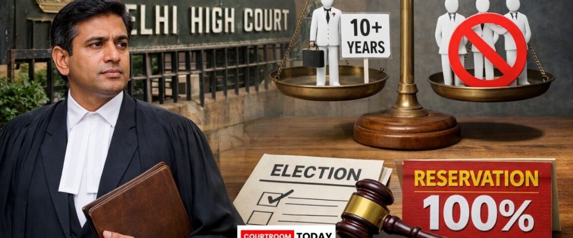 No Quota for Junior Lawyers_ Delhi High Court Dismisses 100% Reservation in Bar Council Elections
