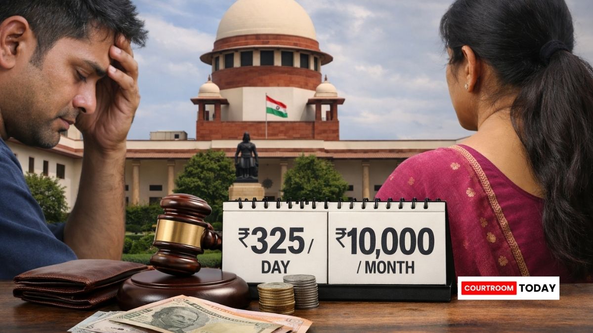 Supreme Court Orders Husband Claiming Rs 325 Daily Income to Pay Rs 10,000 Monthly Maintenance
