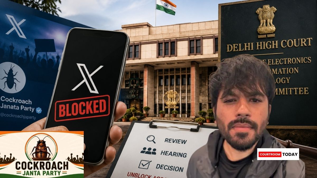 Delhi High Court Directs MeiTY Review Committee to Examine Cockroach Janata Party Account Block