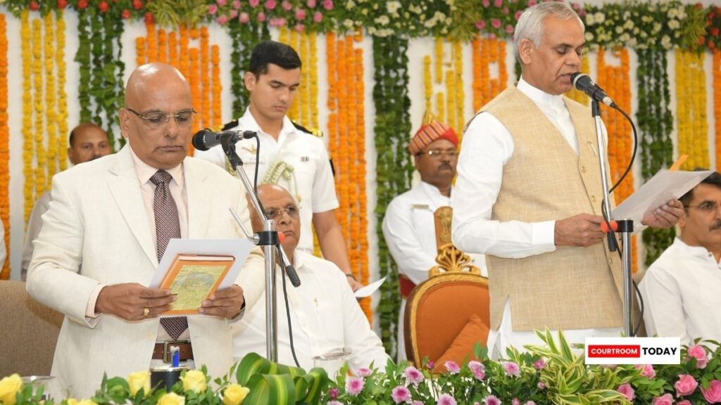 Former Gujarat High Court Judge Justice Biren Vaishnav Sworn In As Gujarat Lokayukta