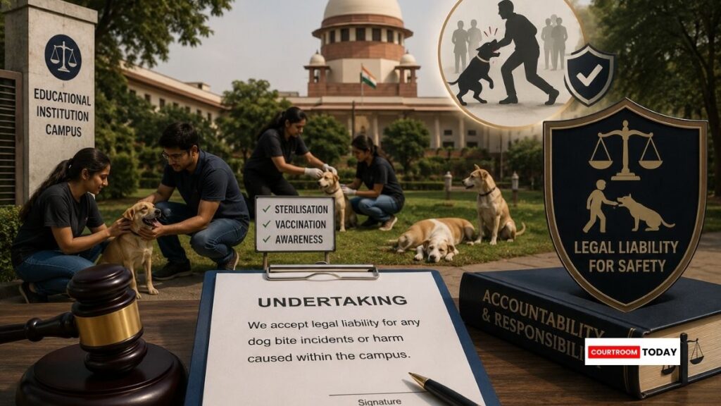 NALSAR Gets Limited Exemption: Supreme Court Allows Stray Dogs In Campuses Only If Student Bodies Accept Legal Liability 2 NALSAR Gets Limited Exemption Supreme Court Allows Stray Dogs In Campuses Only If Student Bodies Accept Legal Liability