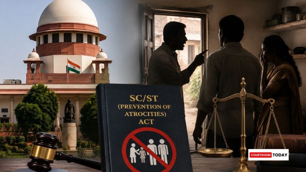 SC ST Act Not Applicable If Caste Abuse Occurs Inside Private Residence Supreme Court