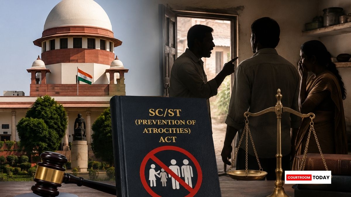 SC ST Act Not Applicable If Caste Abuse Occurs Inside Private Residence Supreme Court