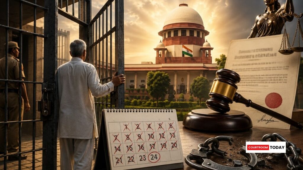 Supreme Court Awards Rs 11 Lakh Compensation for Illegal Detention After Parole Order