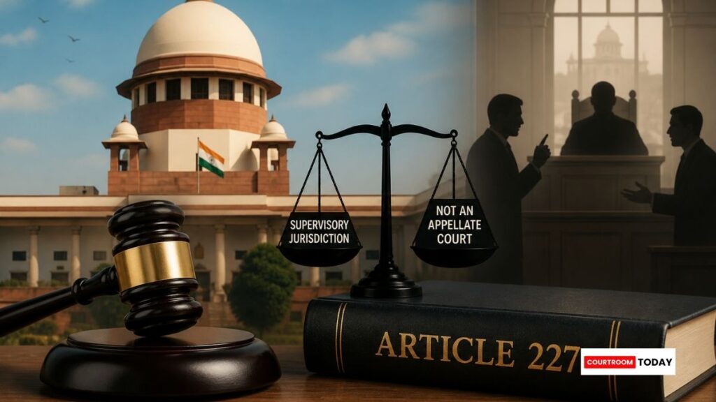 Supreme Court Clarifies Limits of Article 227 Jurisdiction