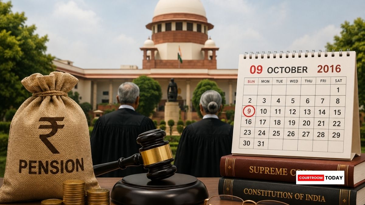 Supreme Court Clarifies Revised Pension Benefits For Retired High Court Judges Will Apply From October 2016