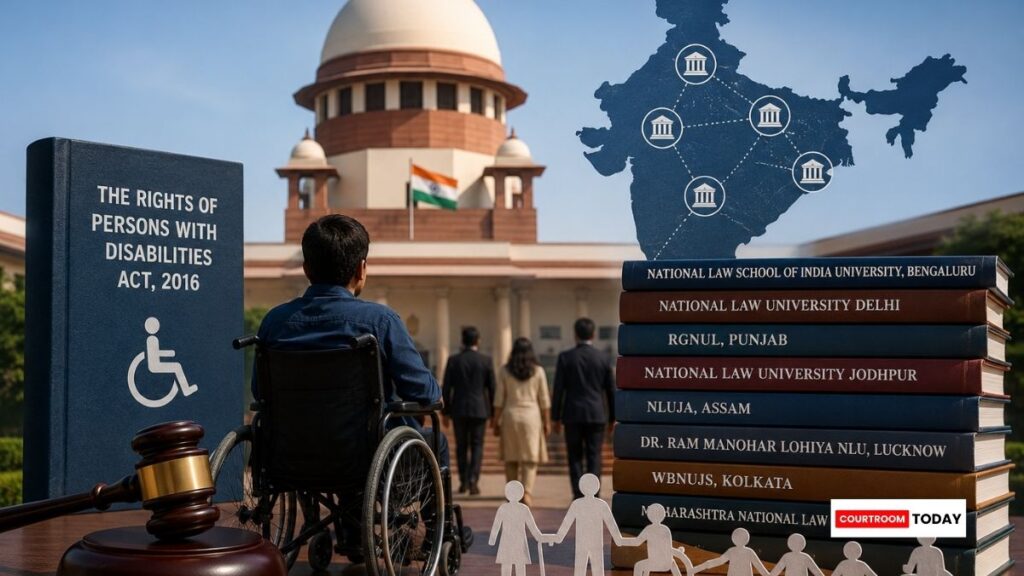 Supreme Court Directs 8 NLUs To Review RPwD Act Implementation Across India