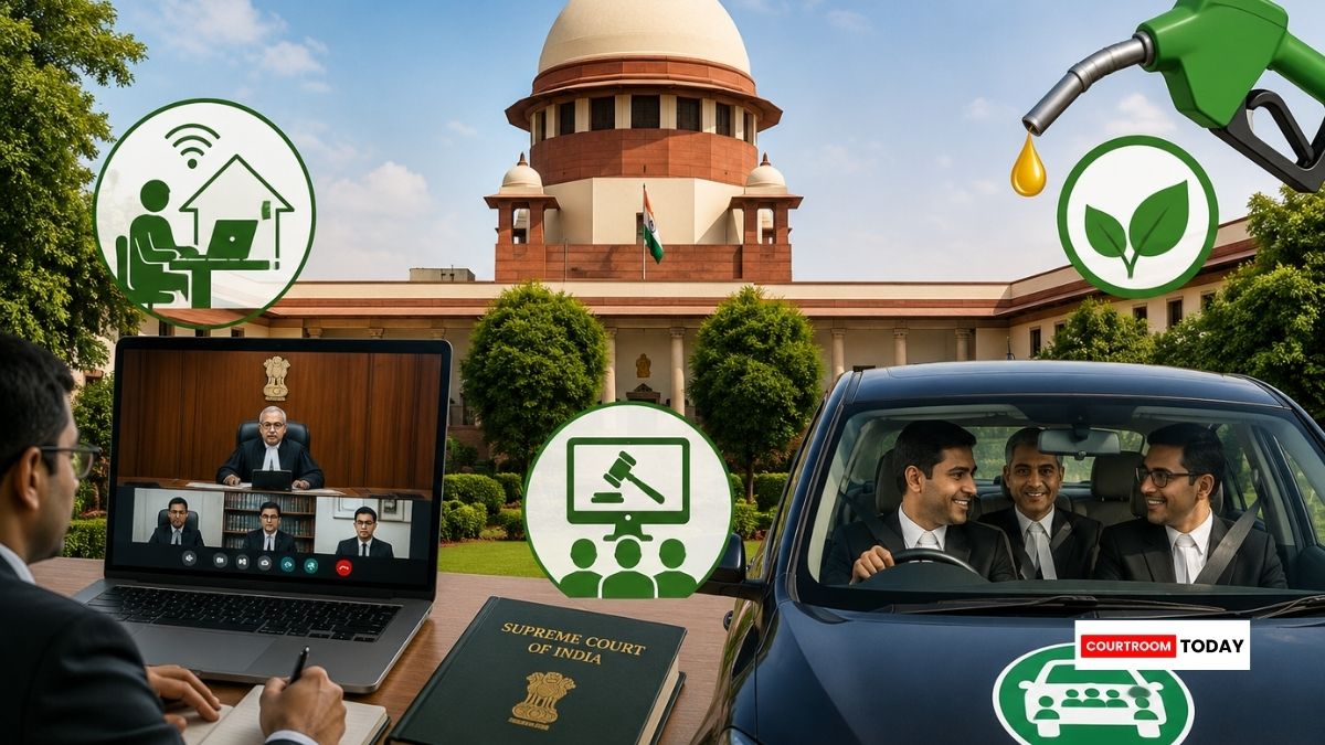 Supreme Court Introduces Virtual Hearings, WFH And Carpooling To Save Fuel