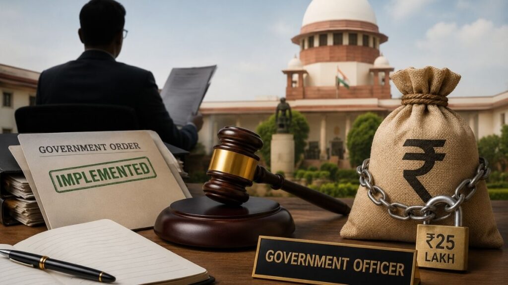 Supreme Court Quashes Rs 25 Lakh Penalty On Tamil Nadu Officer Who Implemented Govt Order