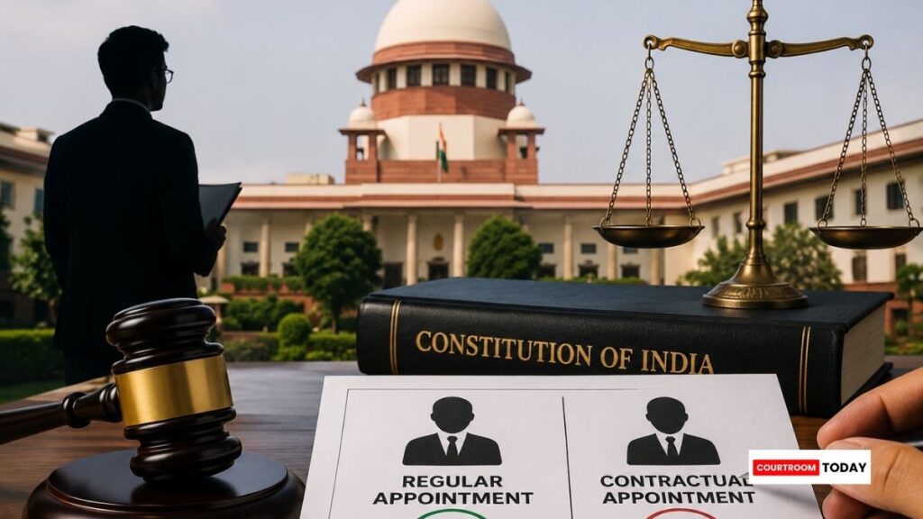 Supreme Court Says Contractual Appointment Against Regular Vacancy Is Illegal
